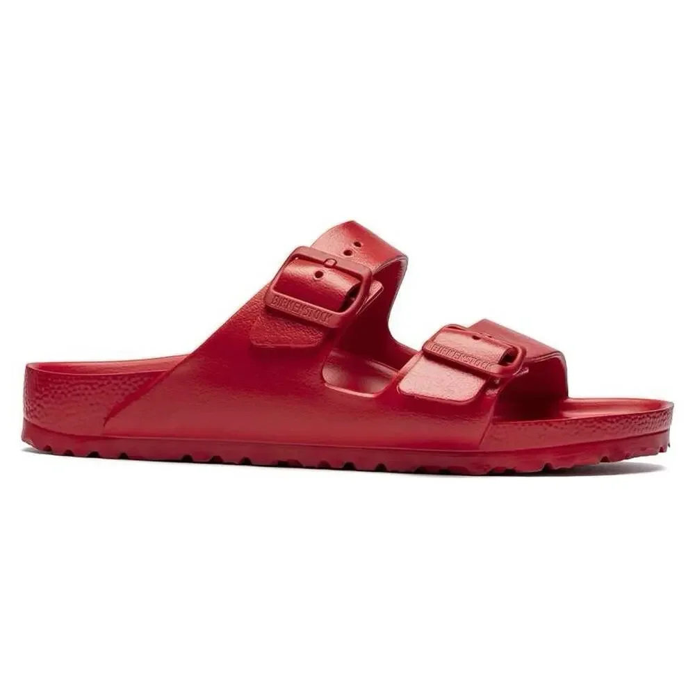 Birkenstock Arizona Essentials Men’s 11 US 44 EU Active Red EVA Sandals New